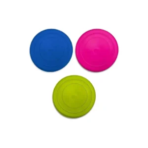 FRISBY DE GOMA RESISTENTE 22 CM ROSADO